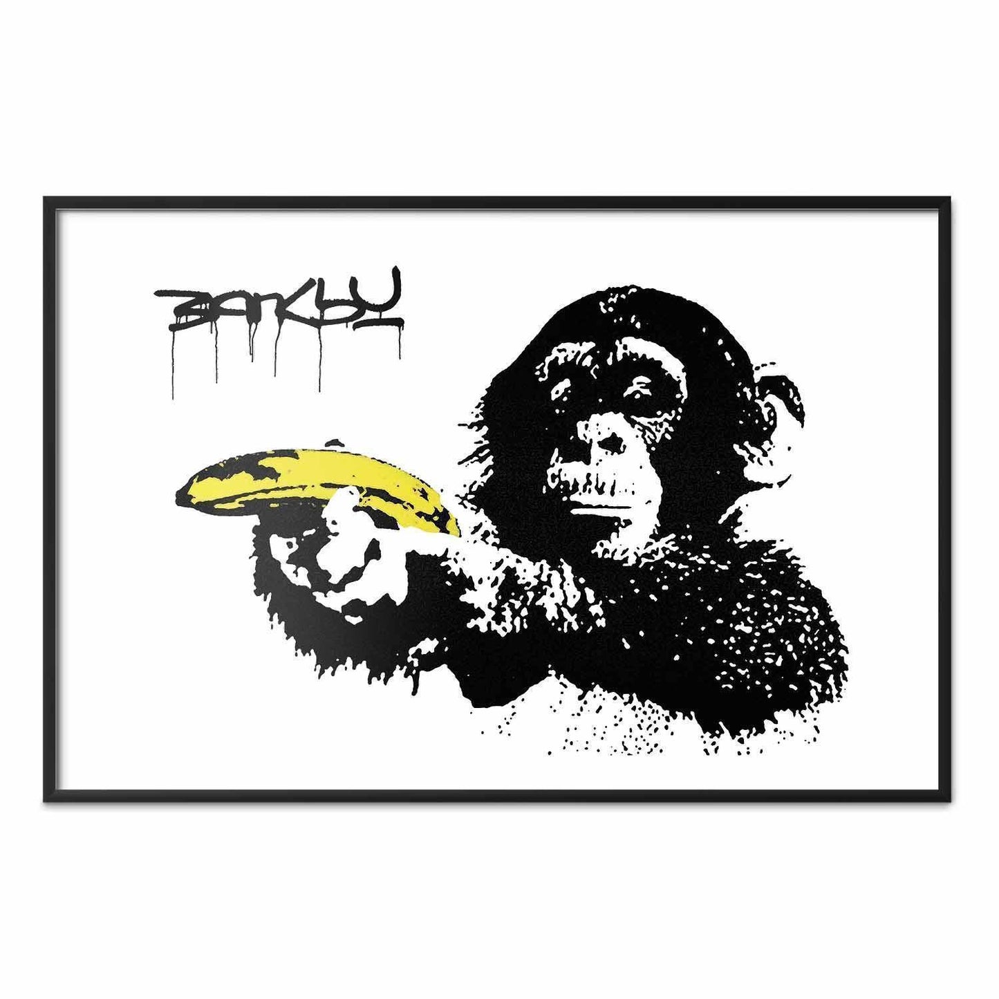 Poster - Banksy: Monkey with a Banana