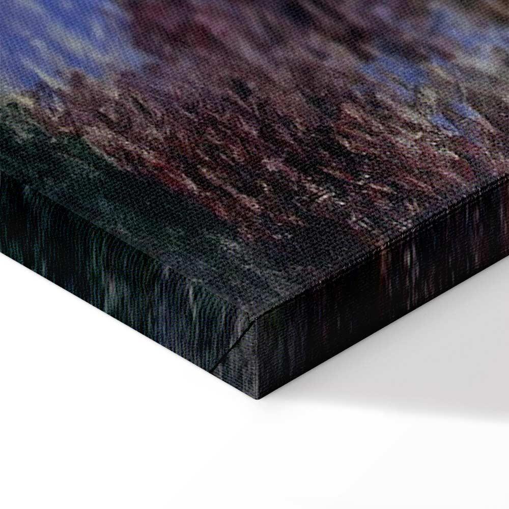 Leinwandbild - Claude Monet – Garden at Montgeron (detail)