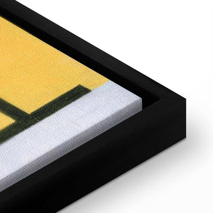 Leinwandbild - Piet Mondrian – Composition with red, yellow blue and black