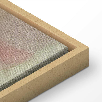 Leinwandbild - Spring composition – transparencies and forms in watercolor style