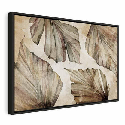 Leinwandbild - Autumn Leaves (1 Part) Wide