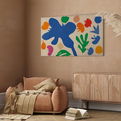 Leinwandbild - Henri Matisse – Wild Poppies II