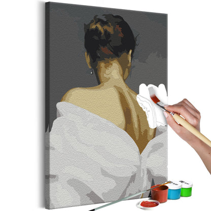 Malen nach Zahlen - Woman's Back