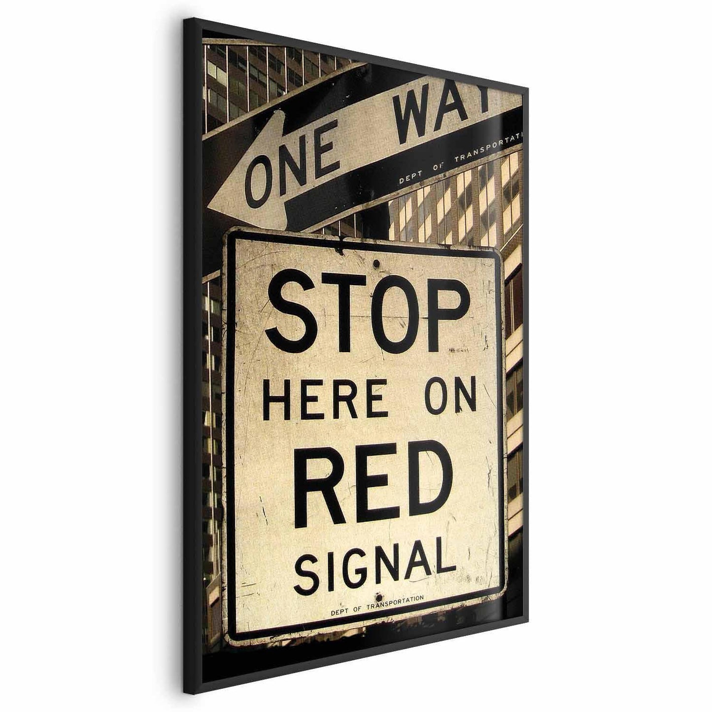 Poster - Road Signs Artgeist