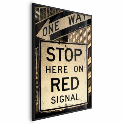 Poster - Road Signs Artgeist