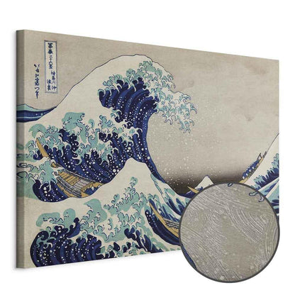 Leinwandbild - Hokusai Katsushika – The Great Wave off Kanagawa