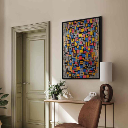 Leinwandbild - Composition (Piet Mondrian) Artgeist