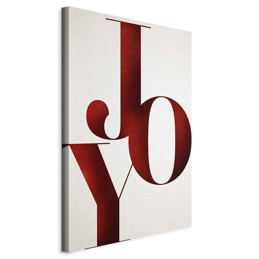 Leinwandbild - Joy (1 Part) Vertical