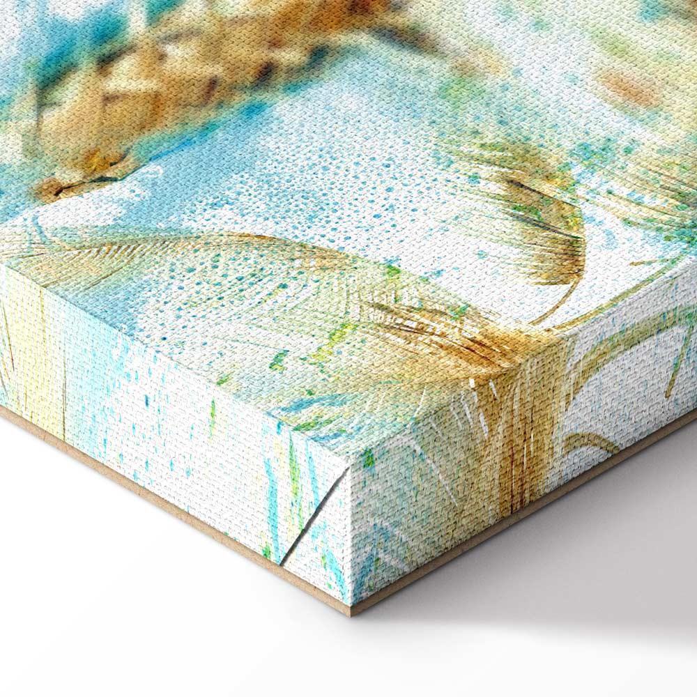 Leinwandbild - Forbidden Paradise (1 Part) Vertical