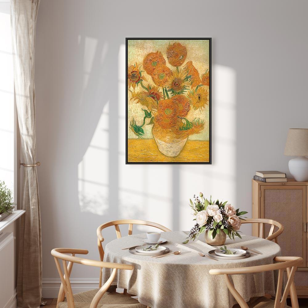 Leinwandbild Sonnenblumen Vincent van Gogh – Impressionistische Meisterwerk