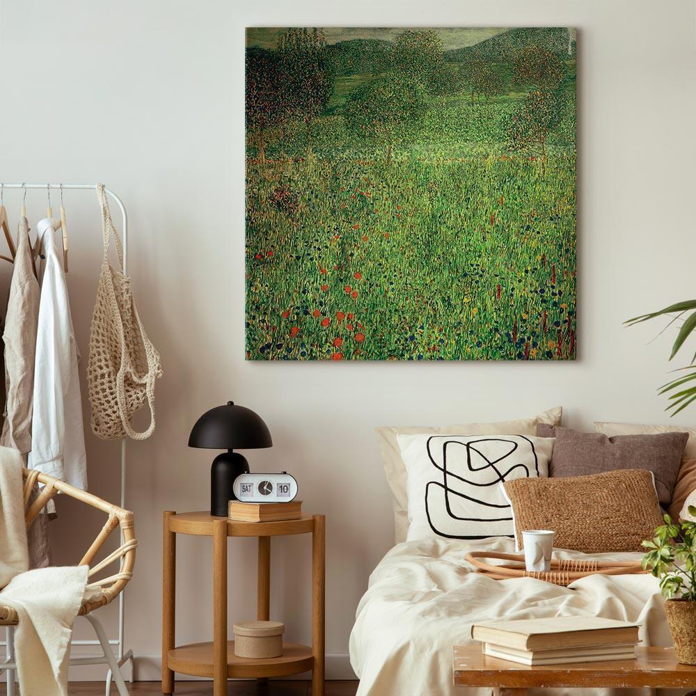 Leinwandbild - Gustav Klimt – The Garden