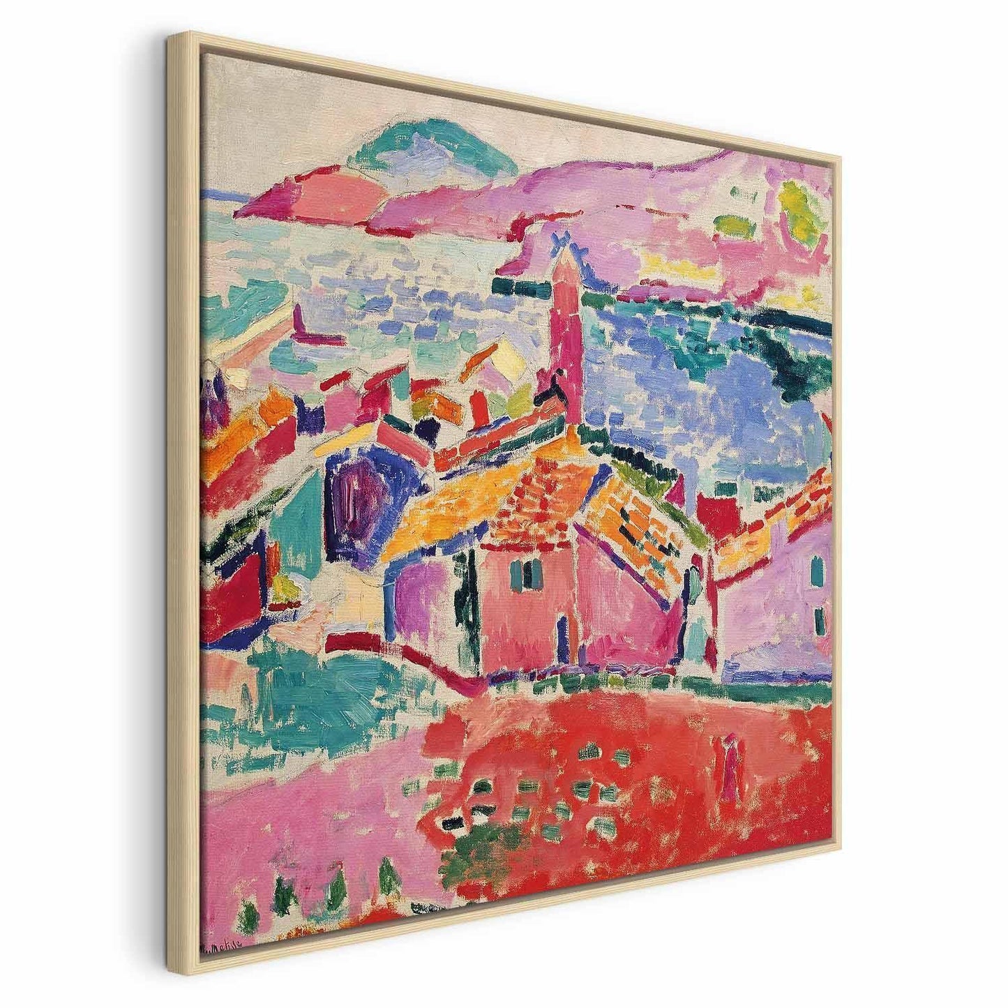 Leinwandbild - Henri Matisse – View of Collioure