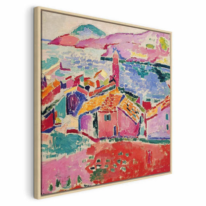 Leinwandbild - Henri Matisse – View of Collioure