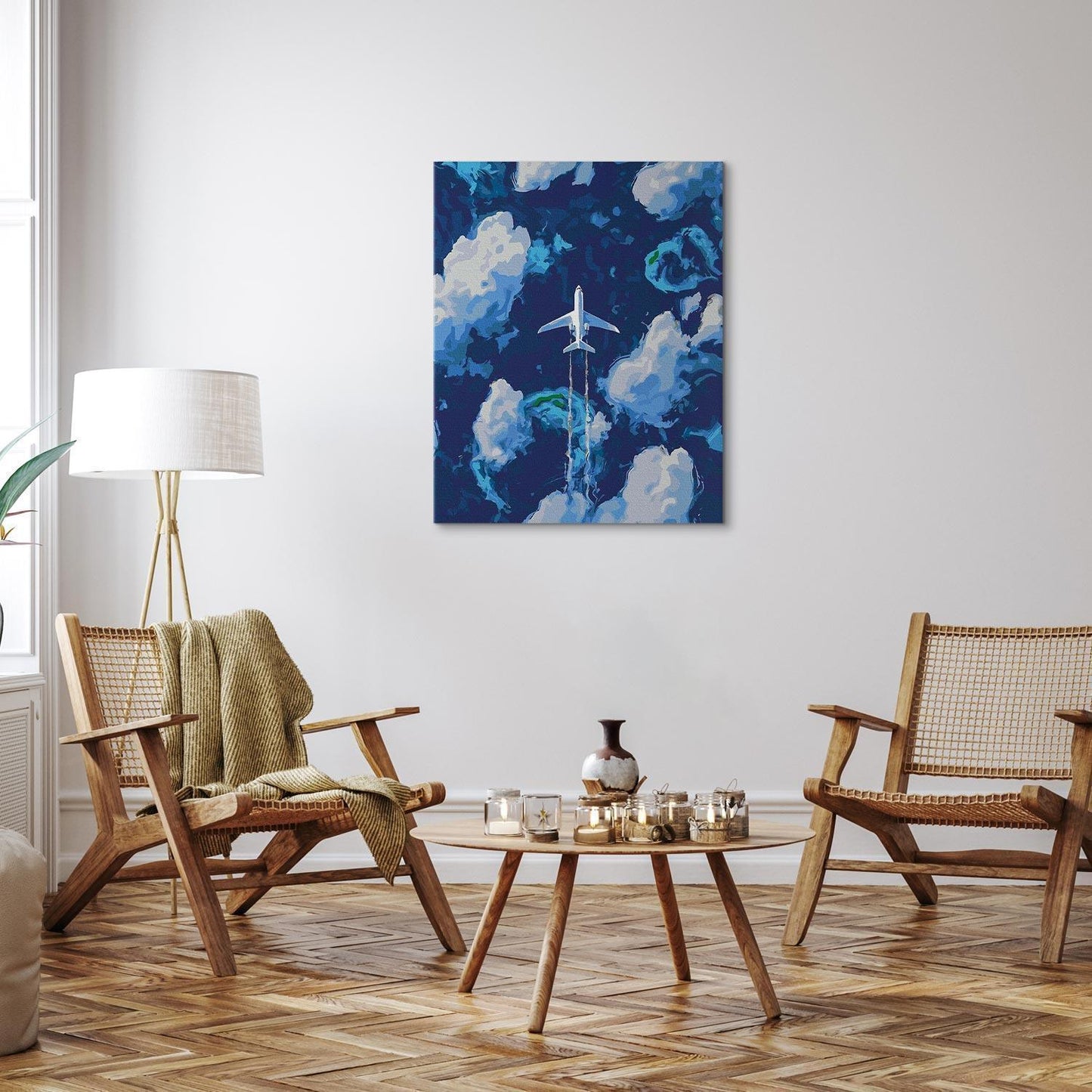 Malen nach Zahlen - Flight into the unknown