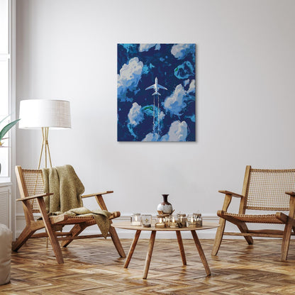 Malen nach Zahlen - Flight into the unknown