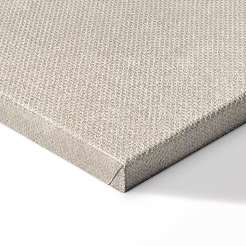 Leinwandbild - Rainy June - Colorful Rainbow Emerging from Clouds on a Bright Background