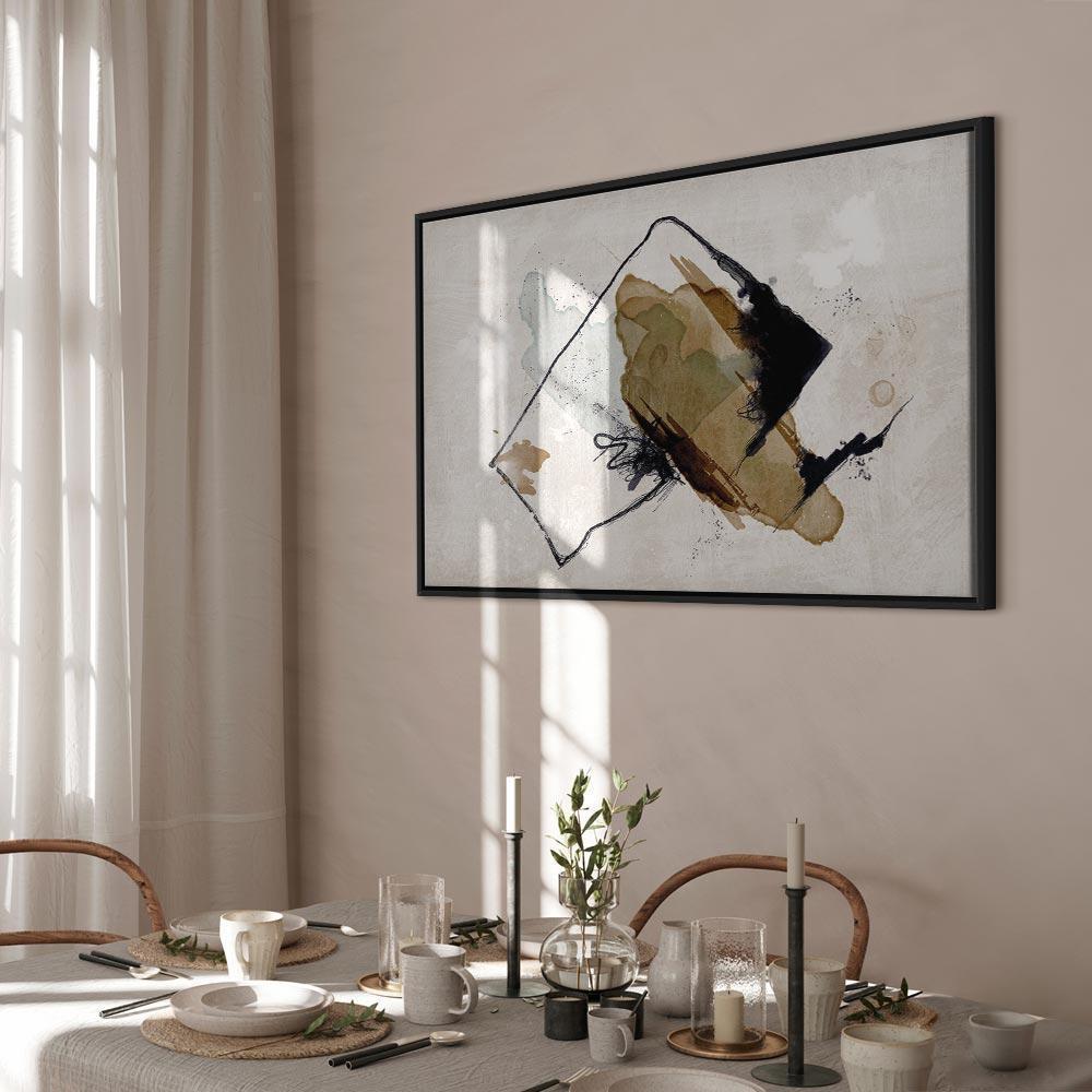 Leinwandbild - Composition of Feelings (1 Part) Wide