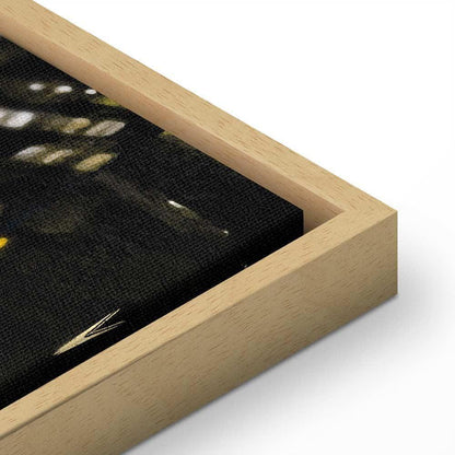 Leinwandbild - City Glow (1 Part) Vertical