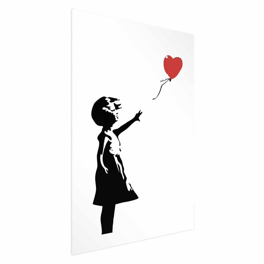 Poster - Girl with a Balloon Artgeist
