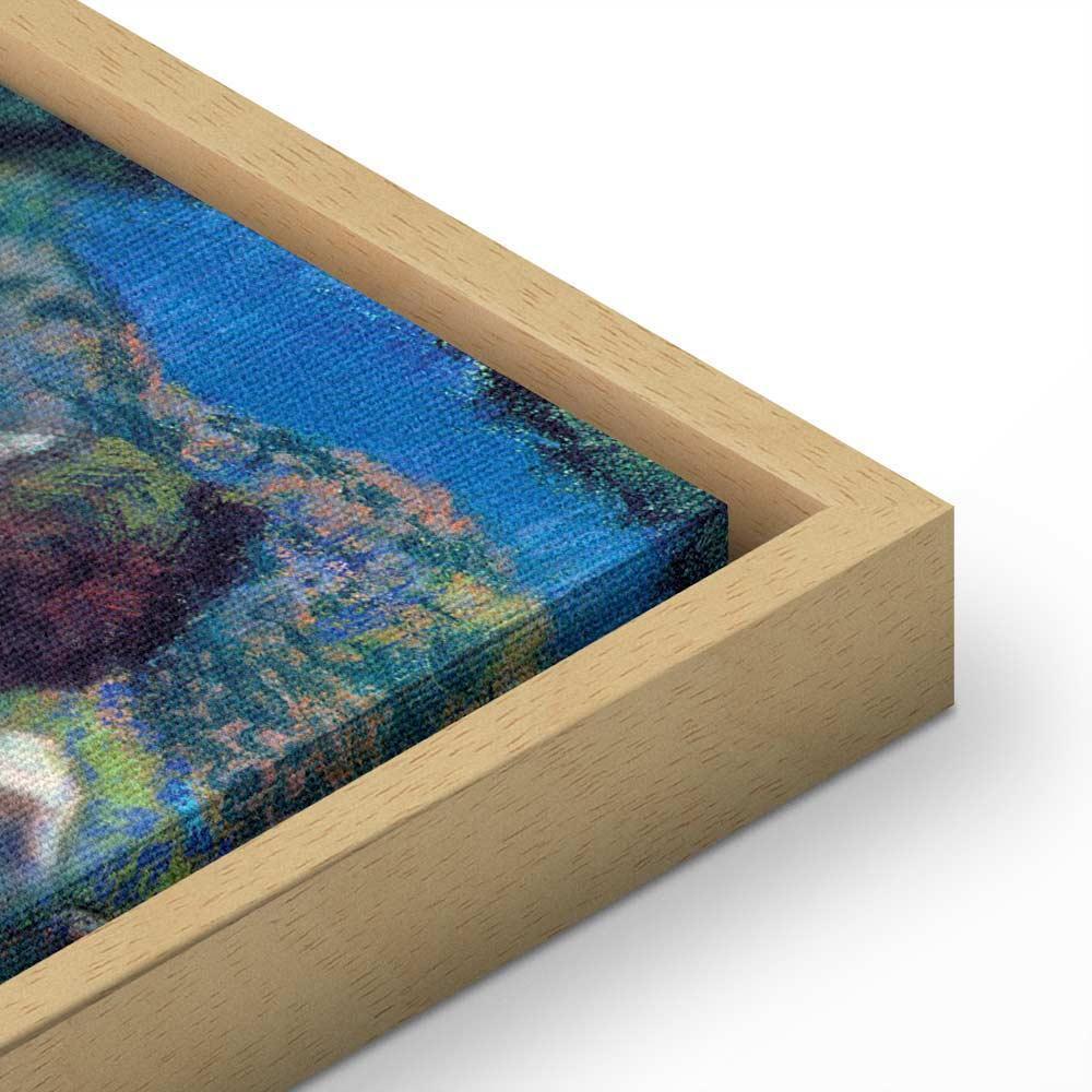 Leinwandbild - Edgar Degas – Blue Dancers II