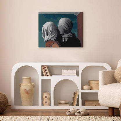 Malen nach Zahlen - Anonymous kiss