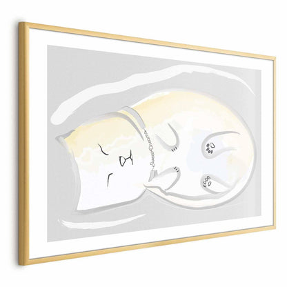 Poster - Sleeping Kitten Artgeist