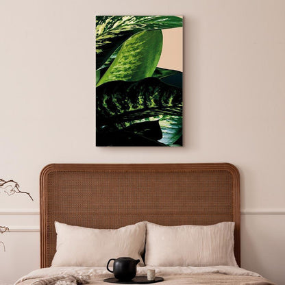 Leinwandbild - Dieffenbachia (1 Part) Vertical