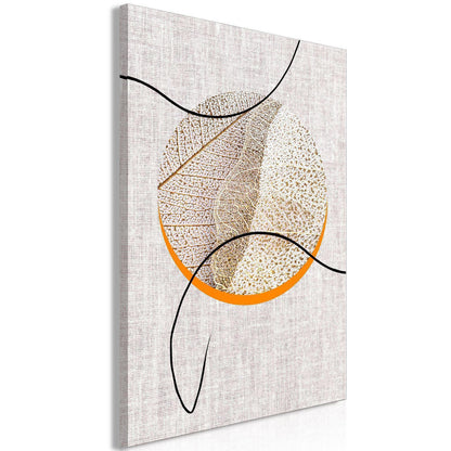 Leinwandbild Mondscheinsonate – Mystische Natur im Hochformat