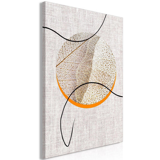 Leinwandbild Mondscheinsonate – Mystische Natur im Hochformat
