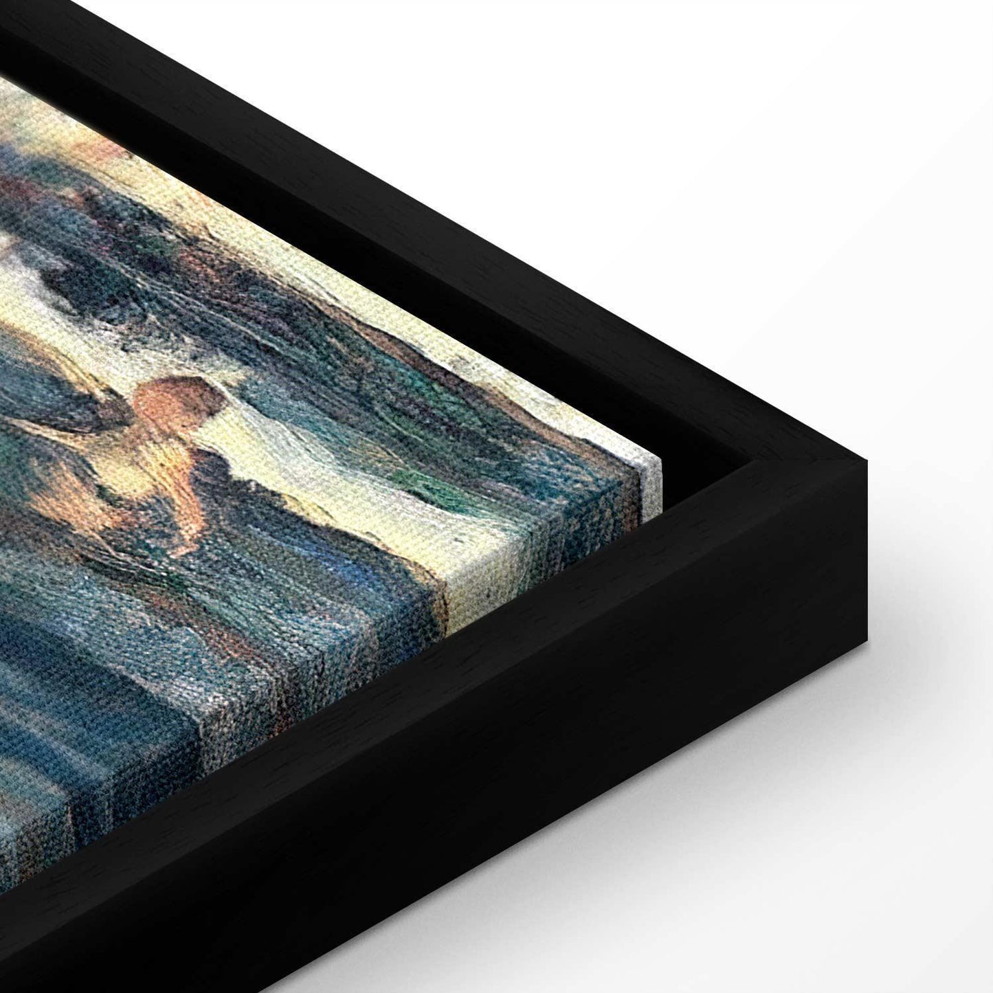 Leinwandbild - Joaquín Sorolla y Bastida – Running along the Beach