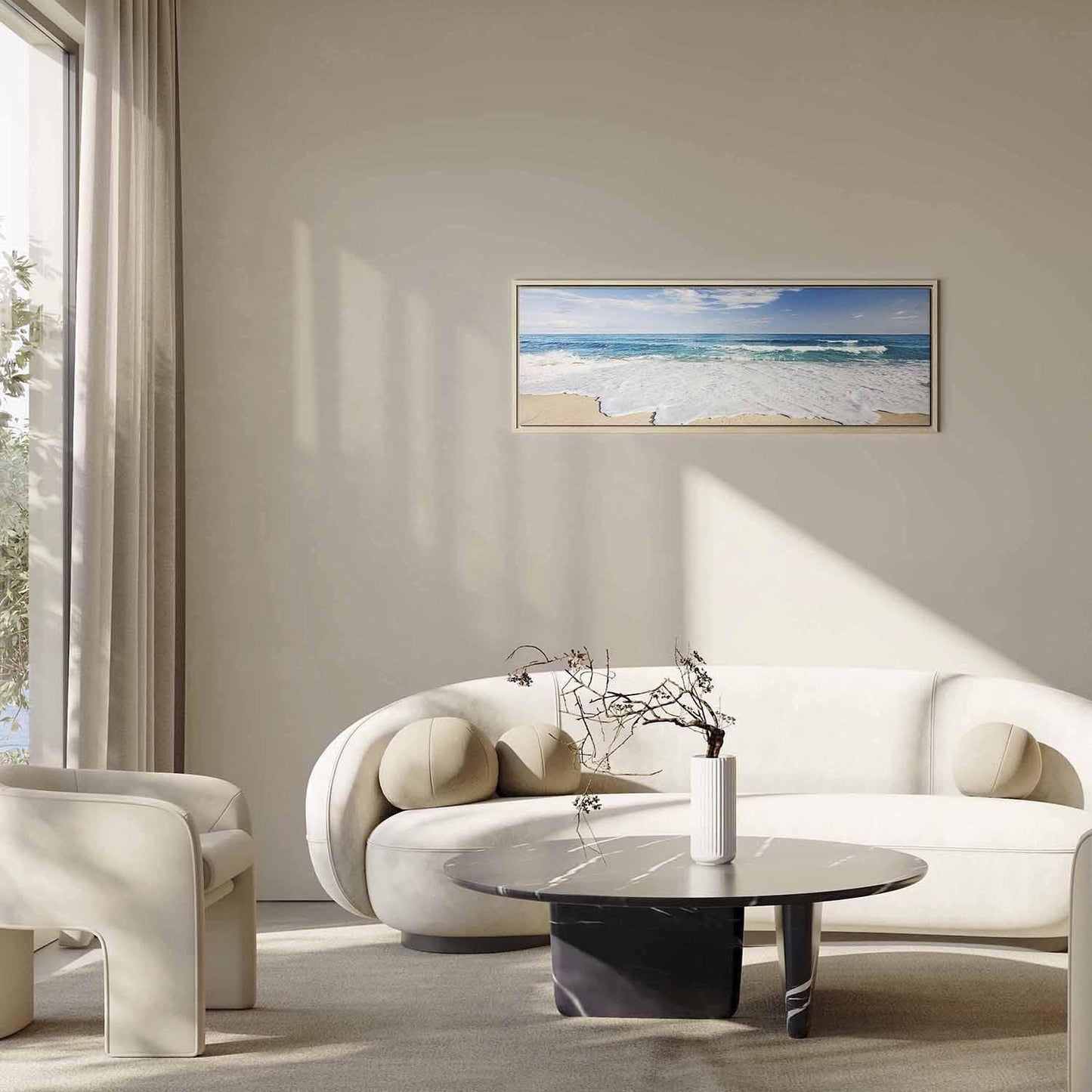 Leinwandbild - Beach on Captiva Island Artgeist