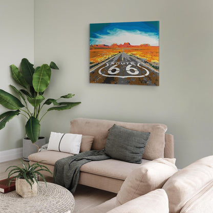 Malen nach Zahlen - Route 66