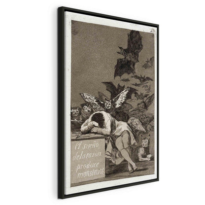 Leinwandbild - Francisco Goya – The Sleep of Reason Produces Monsters