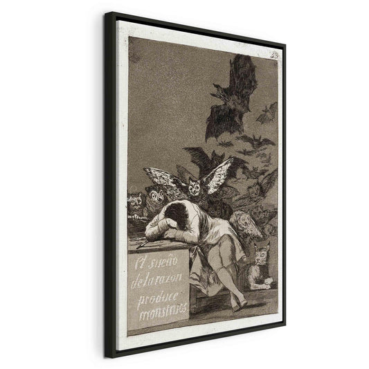 Leinwandbild - Francisco Goya – The Sleep of Reason Produces Monsters
