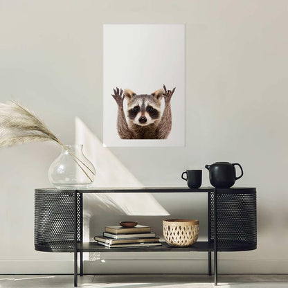 Poster - Raccoon Artgeist