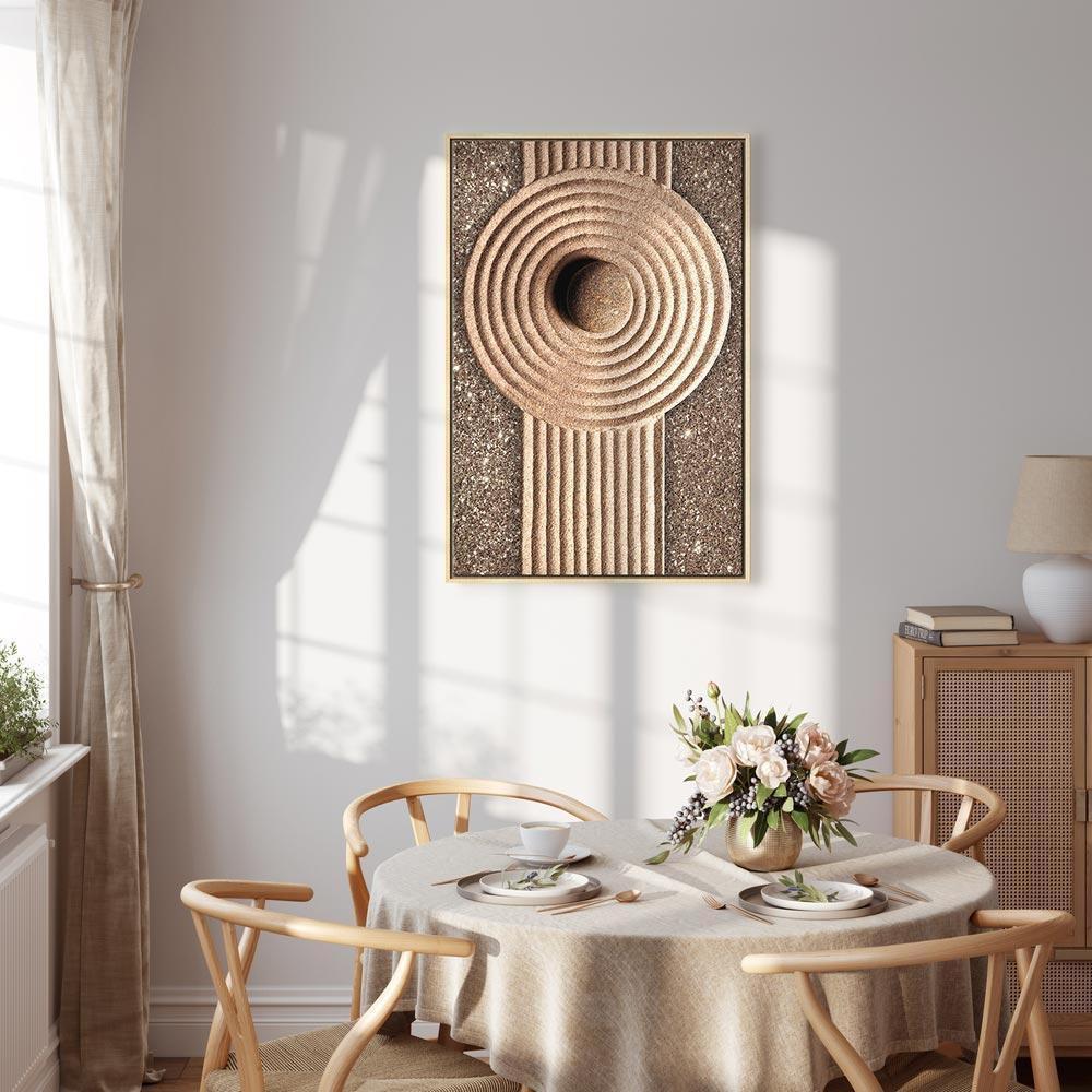 Leinwandbild - Energy Flow (1 Part) Vertical