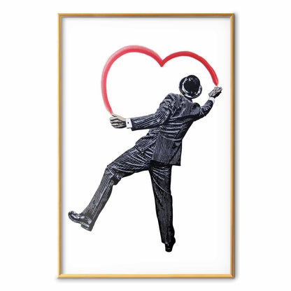 Poster - Elegant Graffiti Artist