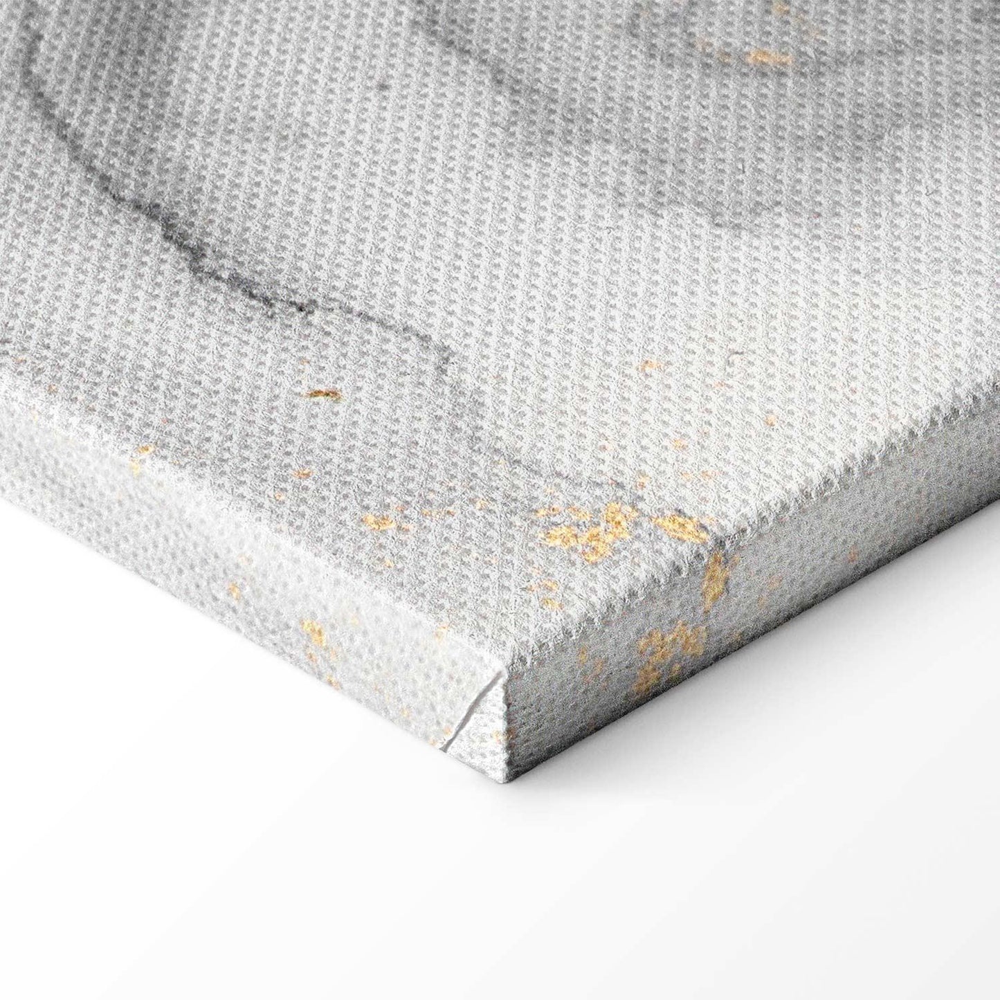 Leinwandbild - Golden explosions – abstract pattern inspired by marble