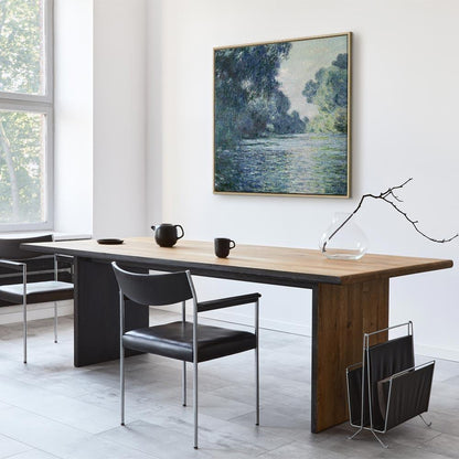 Leinwandbild - Claude Monet – A Stretch of the Seine near Giverny