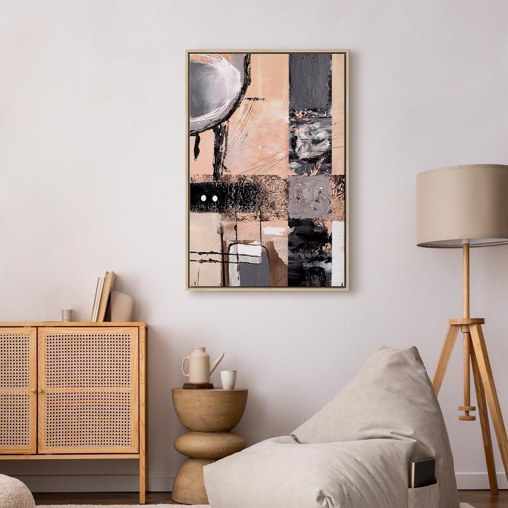 Leinwandbild - Enchanted Visions (1-part) - Artistic Background in Abstract Form