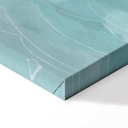 Leinwandbild - Night Waves (1 Part) Wide - Second Variant