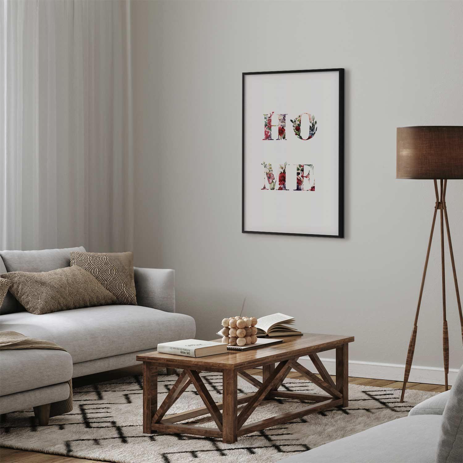 Poster - Home in Flowers Artgeist