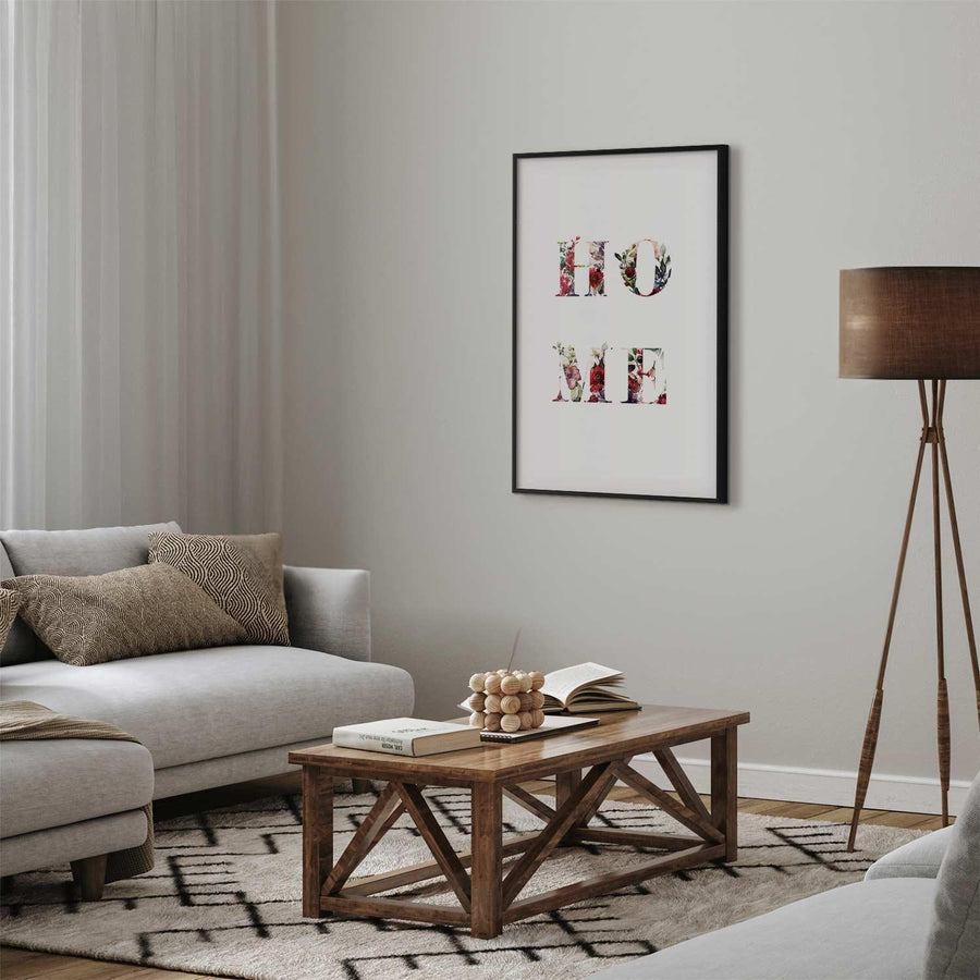 Poster - Home in Flowers Artgeist