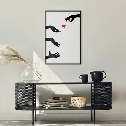 Poster Flick Switch – Pop-Art Design mit Retro-Charme