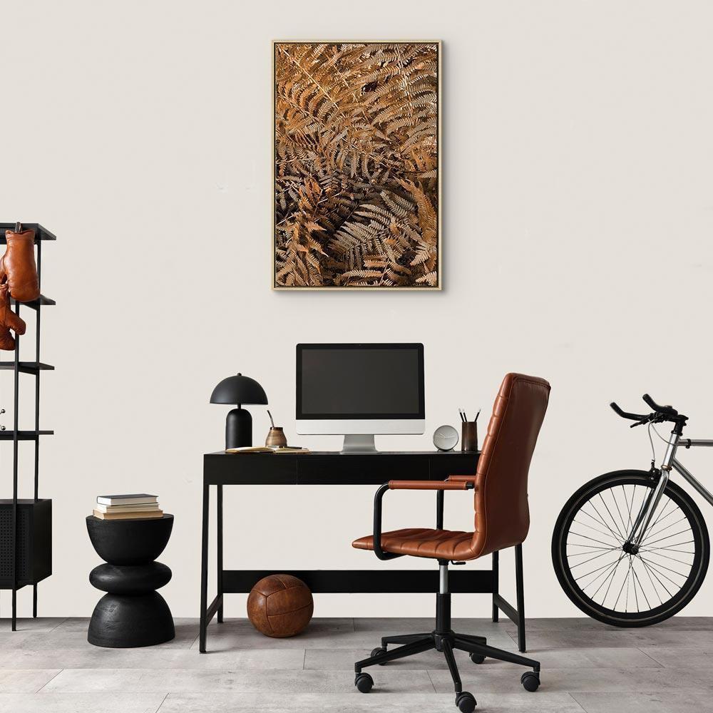 Leinwandbild - Mysterious Fern (1 Part) Vertical