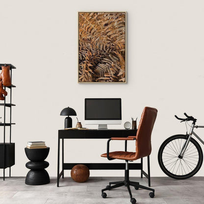 Leinwandbild - Mysterious Fern (1 Part) Vertical