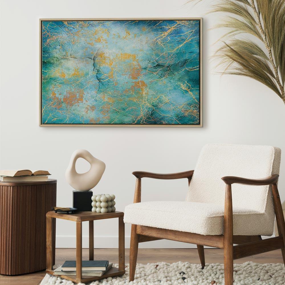 Leinwandbild - Emerald Ocean (1 Part) Wide