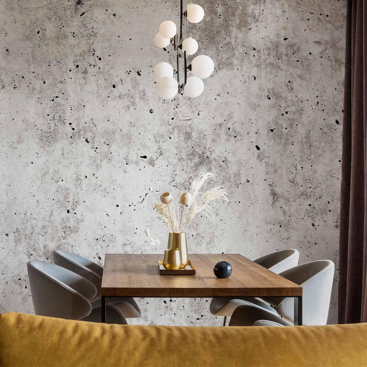 Betonoptik Fototapete für Wohnzimmer oder Büro

