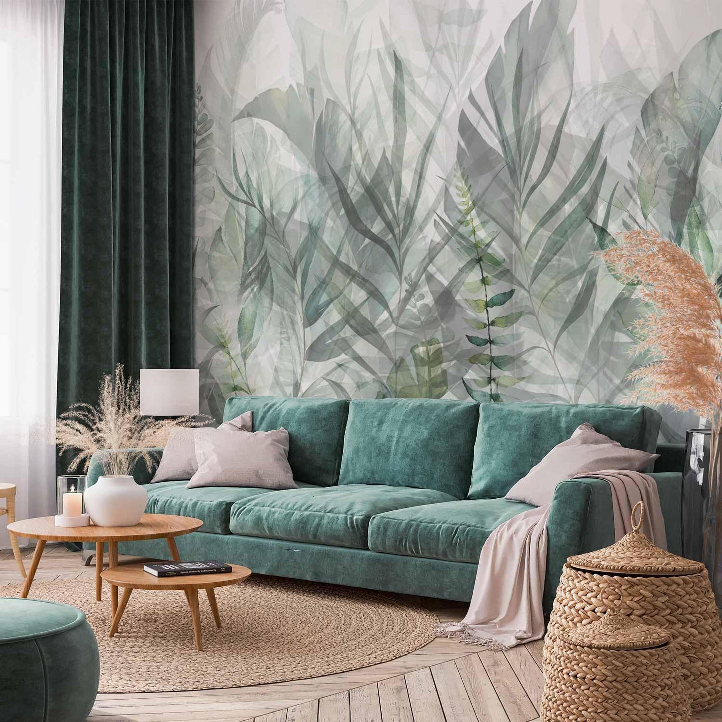 Fototapete - Magic Grove (Green)