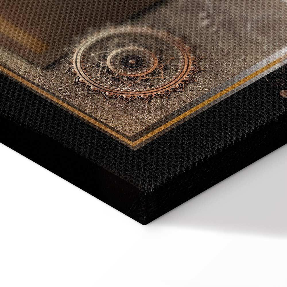 Leinwandbild - Chestnut map